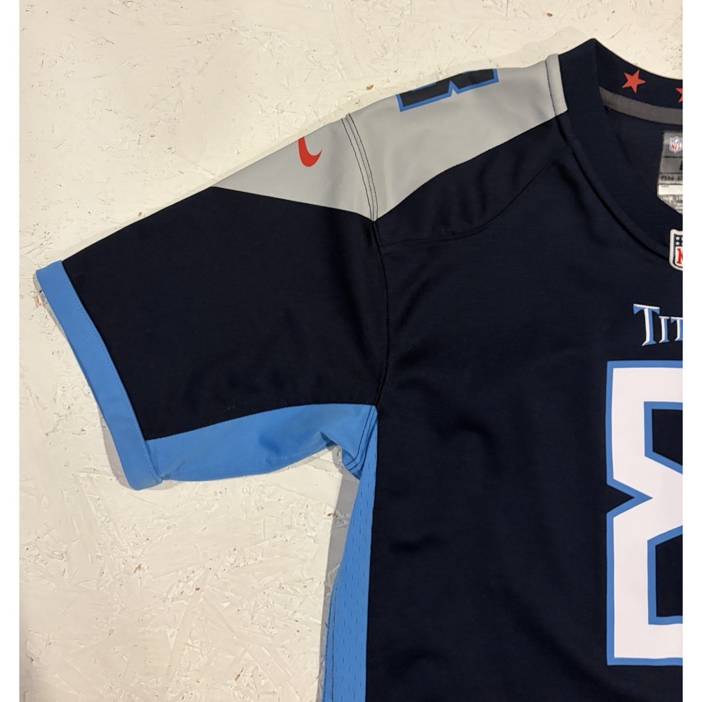 Nike On Field NFL Tennessee Titans #8 Marcus Mariota Jersey Size Youth Large - Picture 4 of 11